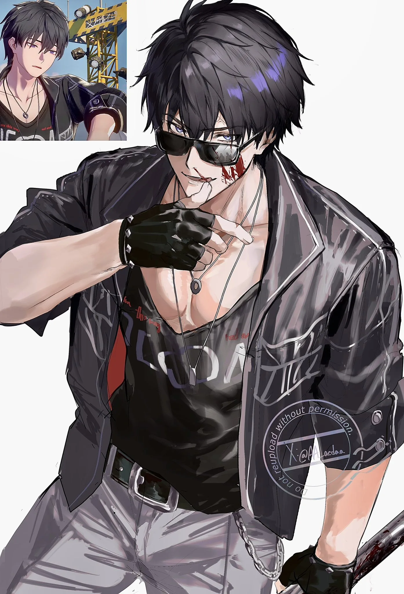 male_mc — арт по игре Ananta