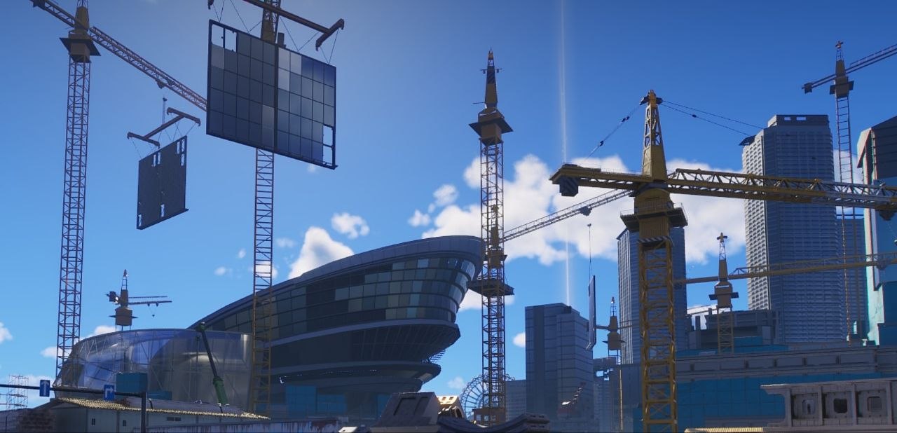 Скриншоты Ananta: город Nova City, заведения и интерьеры